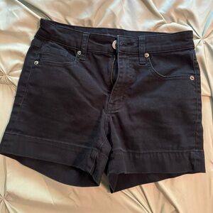 Aeropostale Black High Waisted Shorts